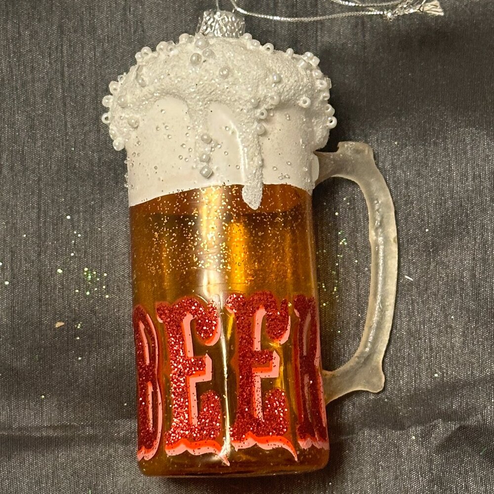 Frosty Mug of Beer ornament